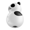 Вакуумный стимулятор Satisfyer Pocket Panda с вибрацией, черно-белый, 8,9 х 1,5 см фото №3 — секс игрушки: Украина, NO TABOO