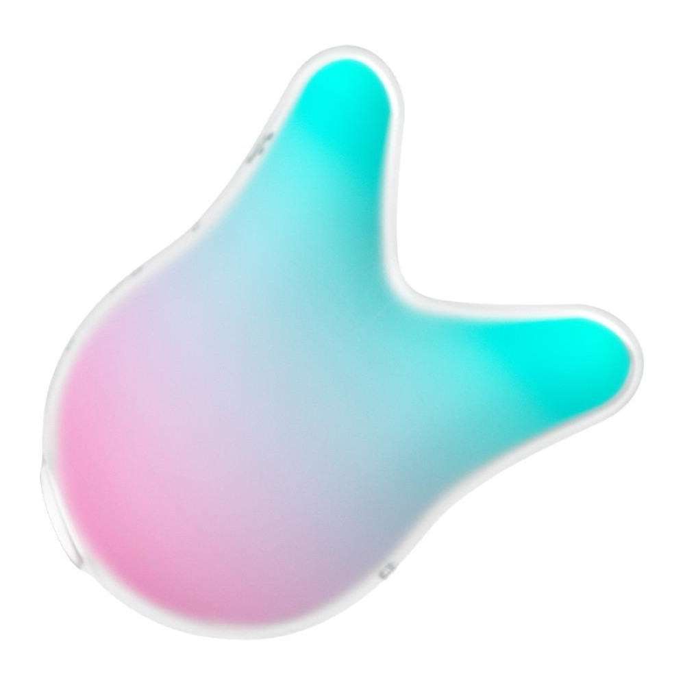 Вакуумный стимулятор Satisfyer Mermaid Vibes с вибрацией, розово-зеленый, 9,5 х 1,5 см фото №6 — секс игрушки: Украина, NO TABOO