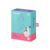 Вибратор для клитора Satisfyer White Temptation, белый, 9.2 х 6 см фото №2 — секс игрушки: Украина, NO TABOO