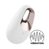 Вибратор для клитора Satisfyer White Temptation, белый, 9.2 х 6 см фото №1 — секс игрушки: Украина, NO TABOO