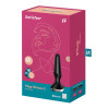 Анальный вибратор Satisfyer Plug-ilicious 2 с приложением, черный, 13.5 х 4 см фото №2 — секс игрушки: Украина, NO TABOO