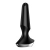 Анальный вибратор Satisfyer Plug-ilicious 2 с приложением, черный, 13.5 х 4 см фото №3 — секс игрушки: Украина, NO TABOO