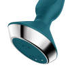 Анальный вибратор Satisfyer Plug-ilicious 1 с приложением, зелёный, 13.5 х 4.3 см фото №4 — секс игрушки: Украина, NO TABOO