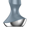 Анальный вибратор Satisfyer Plug-ilicious 2 с приложением, серая, 13.5 х 4 см фото №5 — секс игрушки: Украина, NO TABOO