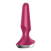 Анальный вибратор Satisfyer Plug-ilicious 2 с приложением, бордовый, 13.5 х 4 см фото №3 — секс игрушки: Украина, NO TABOO
