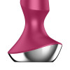 Анальный вибратор Satisfyer Plug-ilicious 2 с приложением, бордовый, 13.5 х 4 см фото №5 — секс игрушки: Украина, NO TABOO