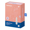 Вибропуля Satisfyer Ultra Power Bullet 3 белая, 8.7 х 2.3 см фото №2 — секс игрушки: Украина, NO TABOO