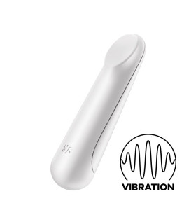 Вибропуля Satisfyer Ultra Power Bullet 3 белая, 8.7 х 2.3 см - No Taboo
