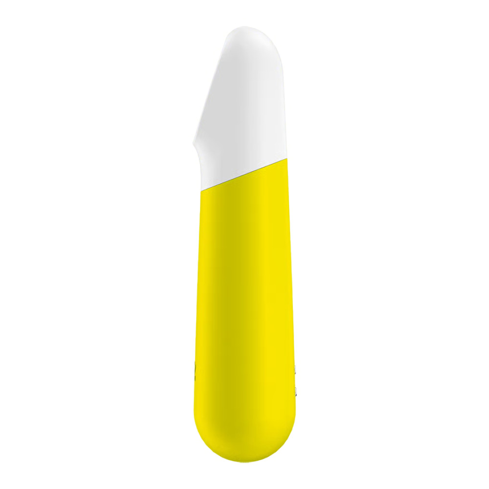 Виброкуля Satisfyer Ultra Power Bullet 4 жёлтая, 9.6 х 2.3 см фото №3 — секс игрушки: Украина, NO TABOO