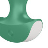 Анальный вибратор Satisfyer Lolli Plug 2 волнистый, зелёный, 14.2 х 3 см фото №4 — секс игрушки: Украина, NO TABOO