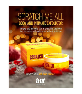 Скраб зі спокусливим ароматом Intt Scratch Me Allll для тіла та інтимних зон, 100 мл - No Taboo