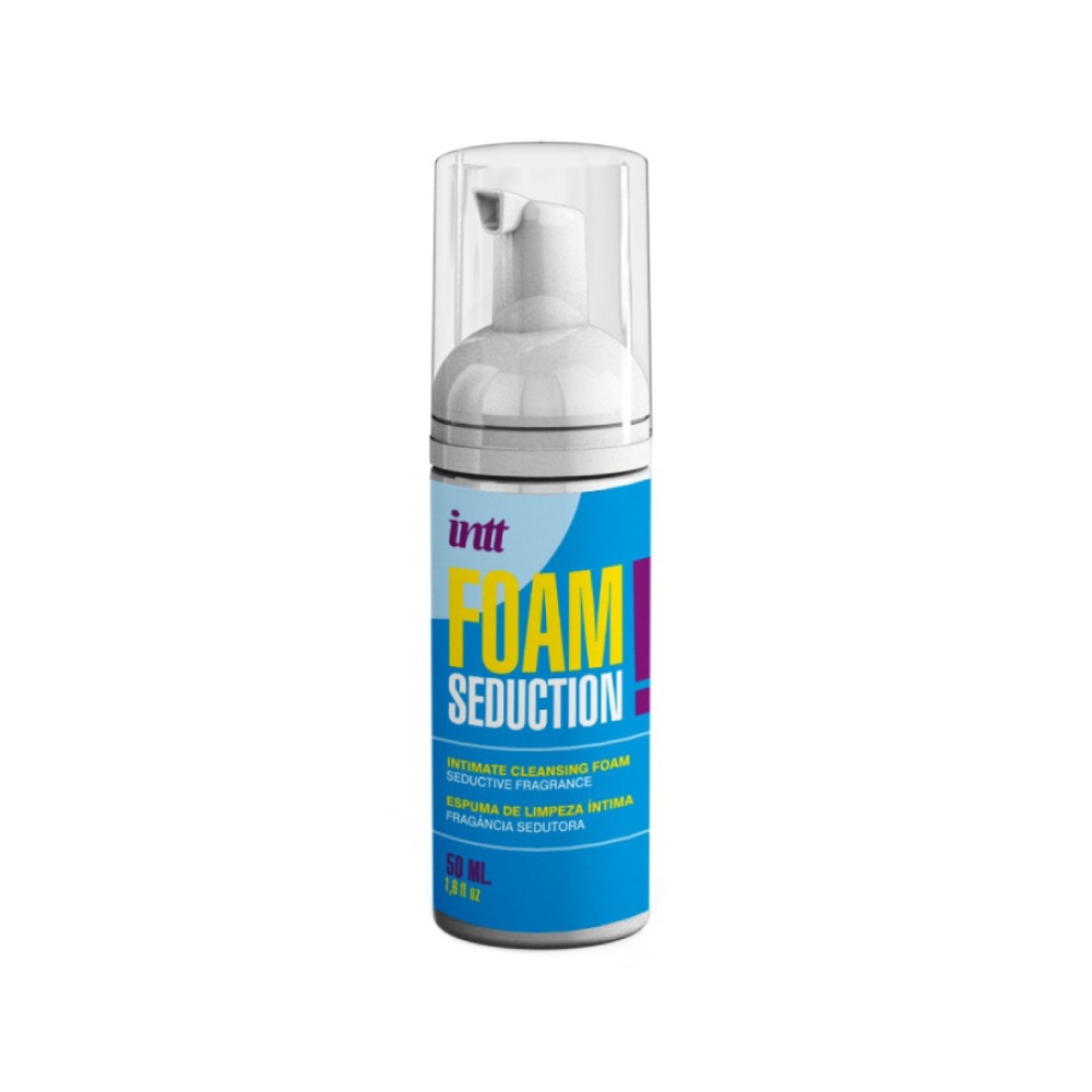 Пенка для интимной гигиены Intt Foam Seduction ароматная, очищающая, 50 мл, фото №6 — секс шоп Украина, NO TABOO
