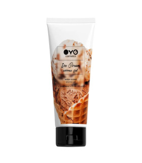 Универсальный гель-лубрикант OYO Ice Cream на водной основе, с ароматом мороженого, 75 мл - No Taboo