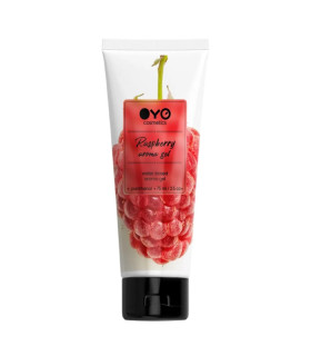 Универсальный гель-лубрикант OYO Raspberry на водной основе, с ароматом малины, 75 мл - No Taboo