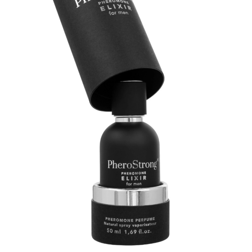 Духи с феромонами PheroStrong Pheromone Elixir для мужчин, 50 мл, фото №3 — секс шоп Украина, NO TABOO