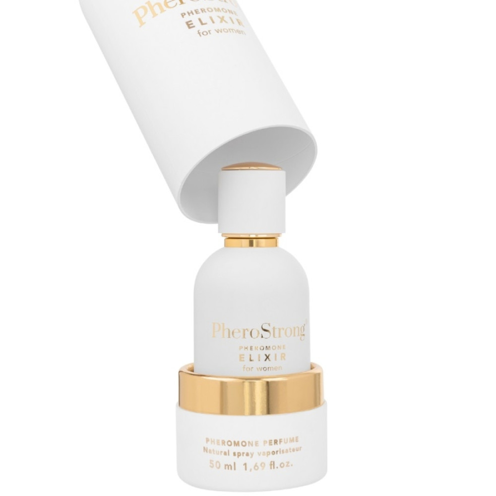 Духи с феромонами PheroStrong Pheromone Elixir для женщин, 50 мл, фото №4 — секс шоп Украина, NO TABOO