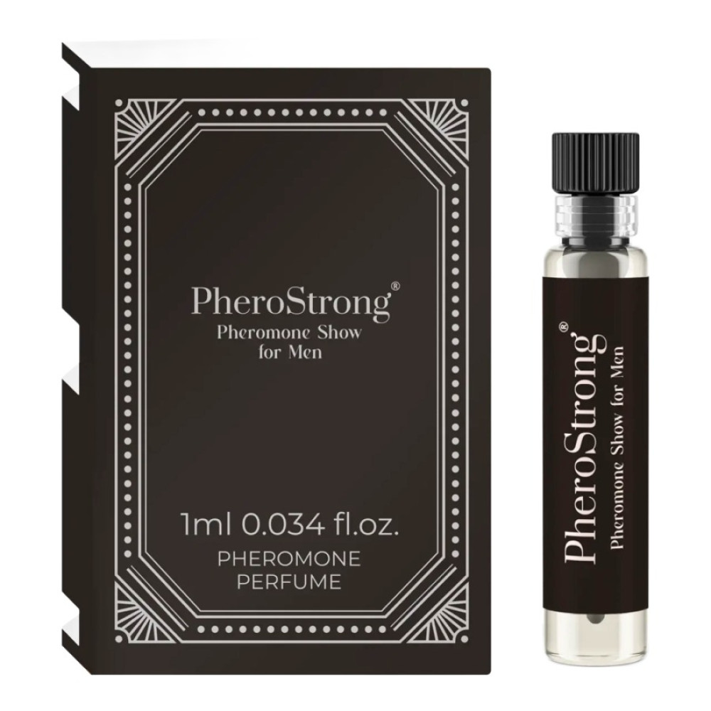 Пробник Духи с феромонами PheroStrong Pheromone Show для мужчин, 1 мл, фото №0 — секс шоп Украина, NO TABOO