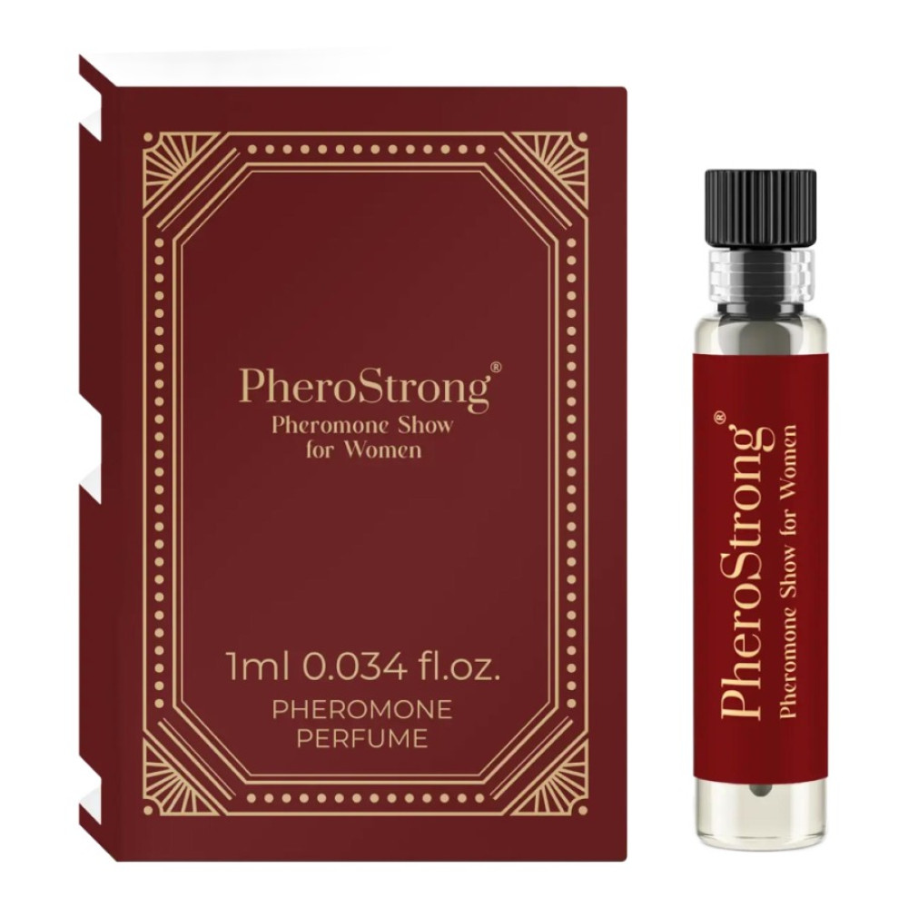 Пробник Духи с феромонами PheroStrong Pheromone Show для женщин, 1 мл, фото №0 — секс шоп Украина, NO TABOO