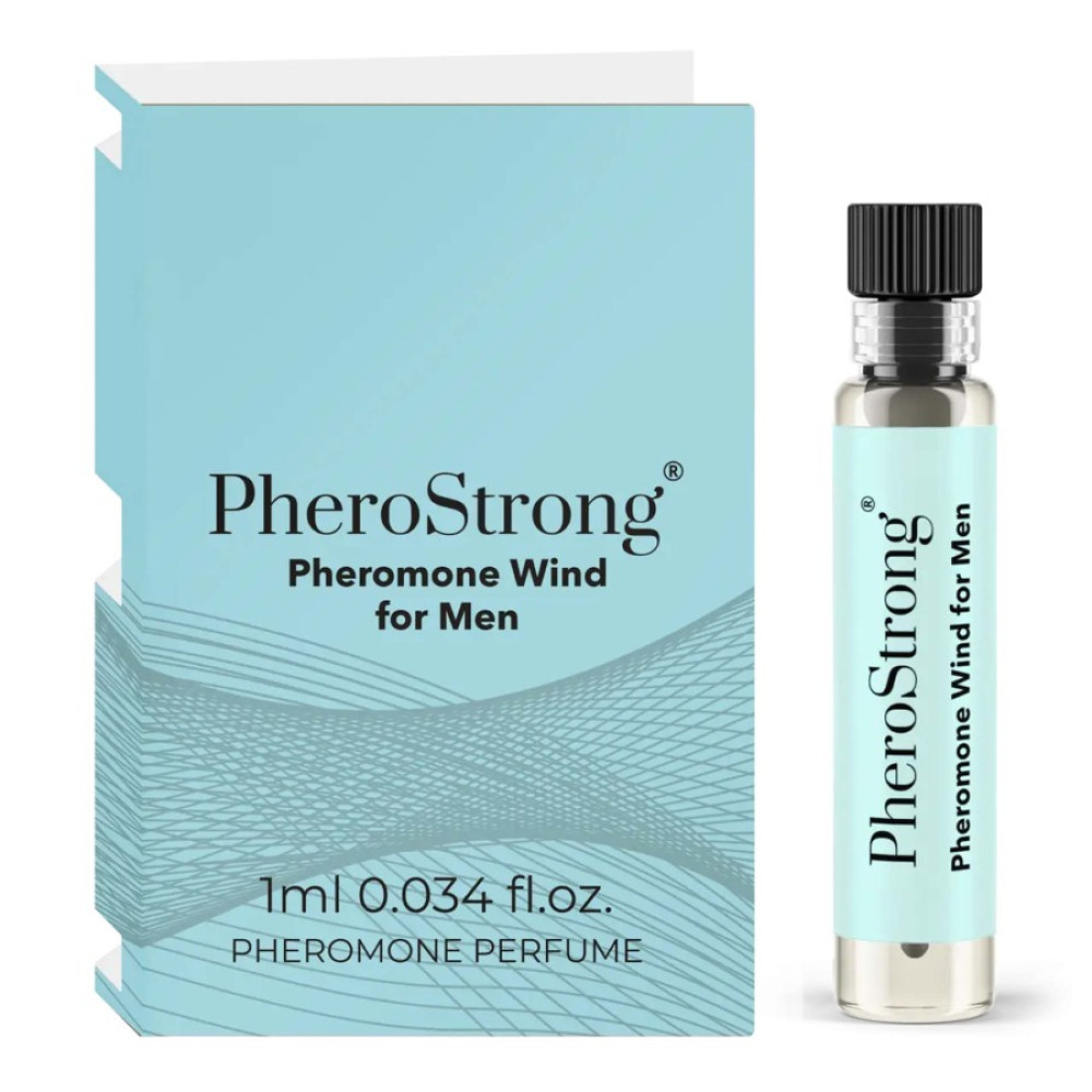 Пробник Духи с феромонами PheroStrong Pheromone Wind для мужчин, 1 мл, фото №0 — секс шоп Украина, NO TABOO