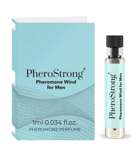 Пробник Парфуми з феромонами PheroStrong Pheromone Wind для чоловіків, 1 мл - No Taboo