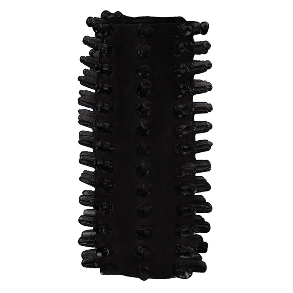 Набор насадок на пенис Dreamtoys All Time Favorites с разными текстурами, черный, 7 шт фото №5 — секс игрушки: Украина, NO TABOO