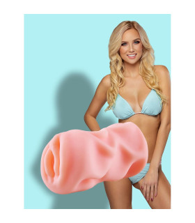 Мастурбатор-вагіна Dreamtoys The Girl Next Door, бежевый, 12.2 х 5.5 см - No Taboo