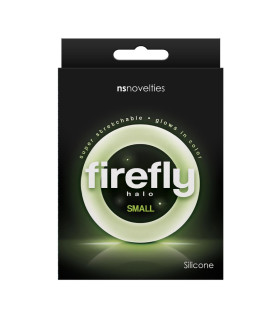 Эрекционное кольцо NS Novelties Firefly светится в темноте, зеленое, 5 х 5 см - No Taboo