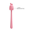 Минивибратор на палочке Pretty Love Cute Bunny гибкий, розовый, 14.2 х 1.8 см фото №9 — секс игрушки: Украина, NO TABOO