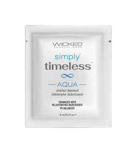 Пробник Лубрикант на водной основе Wicked Simply Timeless регенерирующий, 6 мл - No Taboo