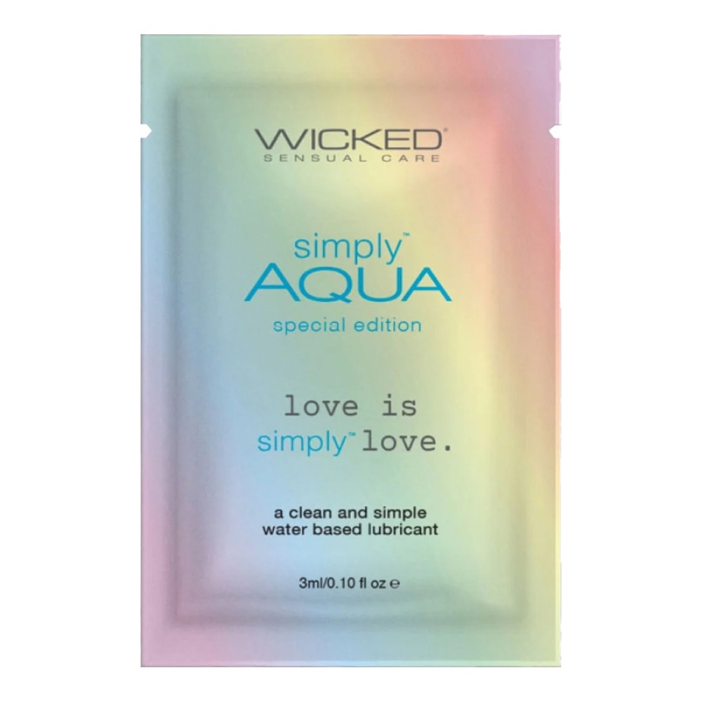 Пробник Лубрикант Wicked Simply Special Edition на водной основе, 3 мл (338110)