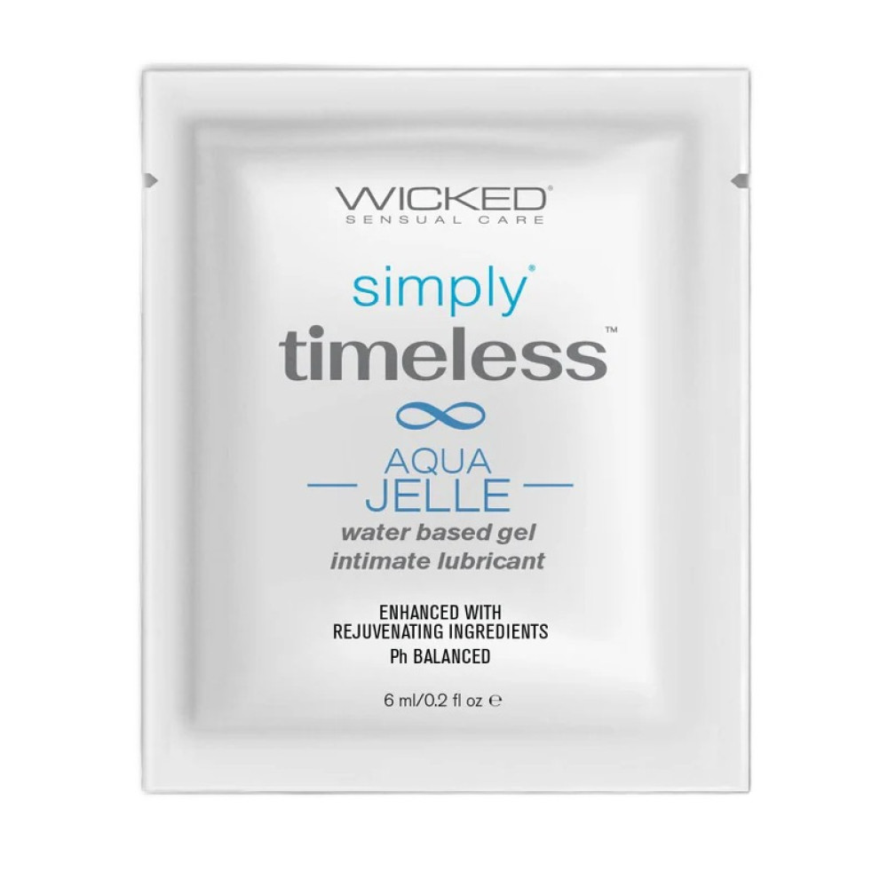 Пробник Лубрикант на водной основе Wicked Simply Timeless регенерирующий, 6 мл (338115)