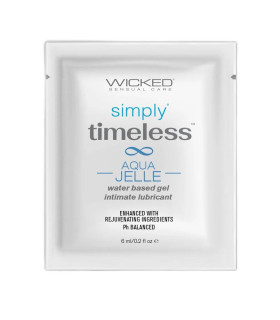 Пробник Лубрикант на водной основе Wicked Simply Timeless регенерирующий, 6 мл - No Taboo