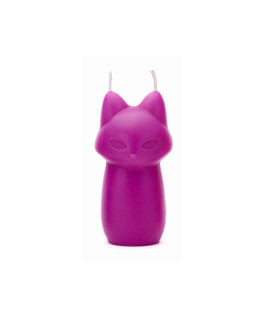 Свеча-лисичка низкотемпературная Roomfun Barbie Pink с ароматом ванили и маракуйи, 10 х 5 см - No Taboo