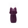 Свеча-лисичка низкотемпературная Roomfun Berry Purple с ароматом чёрной смородины, 10 х 5 см, фото №1 — секс шоп Украина, NO TABOO