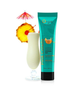 Съедобный лубрикант Orgie Lube Tube со вкусом Пина Колада, 100 мл - No Taboo