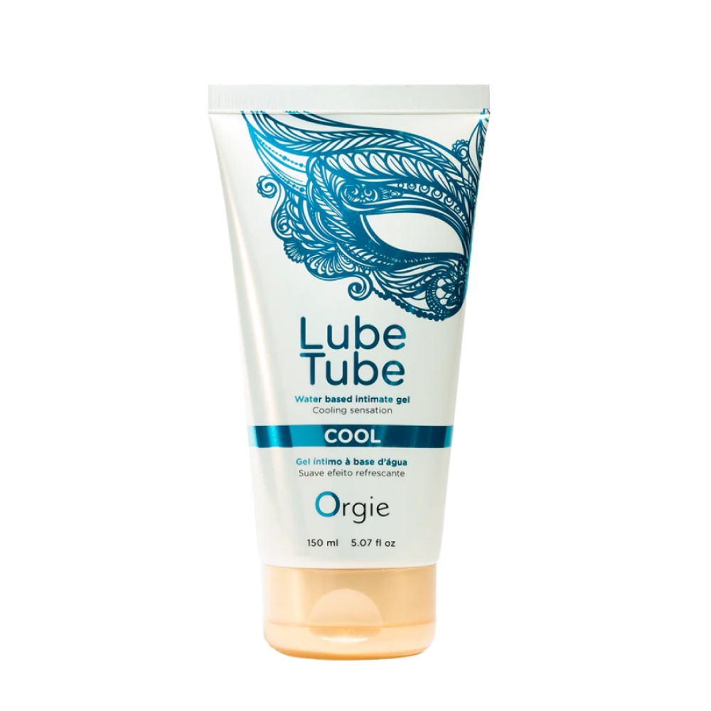 Охлаждающий лубрикант Orgie Lube Tube Cool на водной основе, 150 мл, фото №3 — секс шоп Украина, NO TABOO