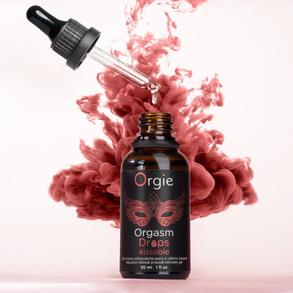 Капли для клитора Orgie Orgasm с ароматом яблока и корицы, 30 мл, фото №2 — секс шоп Украина, NO TABOO