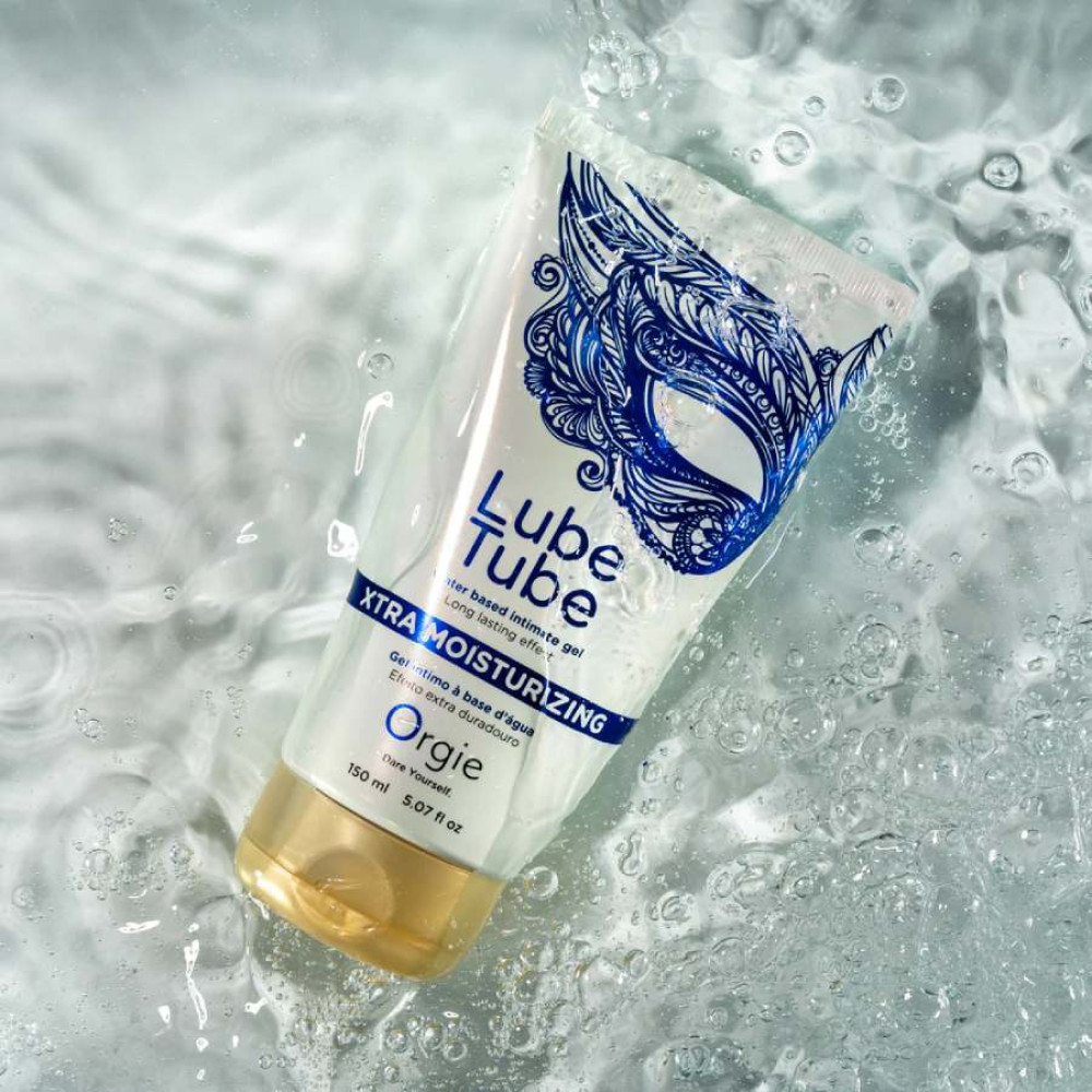Лубрикант экстра скольжение Orgie Lube Tube Extra на водной основе, 150 мл, фото №2 — секс шоп Украина, NO TABOO