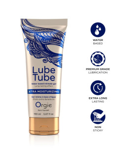 Лубрикант экстра скольжение Orgie Lube Tube Extra на водной основе, 150 мл - No Taboo