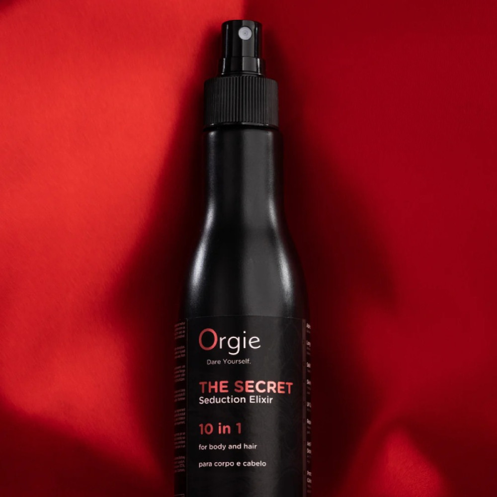 Спрей-бальзам для волос и тела Orgie The Secret с феромонами и афродизиаками, 200 мл, фото №2 — секс шоп Украина, NO TABOO