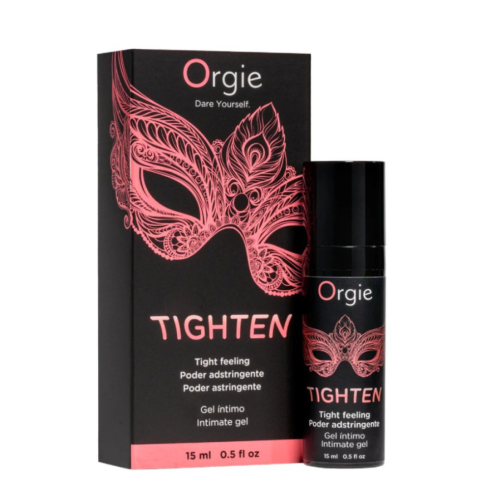 Интимный гель Orgie Tighten для сужения влагалища, 15 мл, фото №3 — секс шоп Украина, NO TABOO