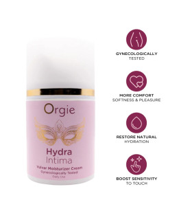 Интимный крем Orgie Hydra Intima увлажняющий, 50 мл - No Taboo