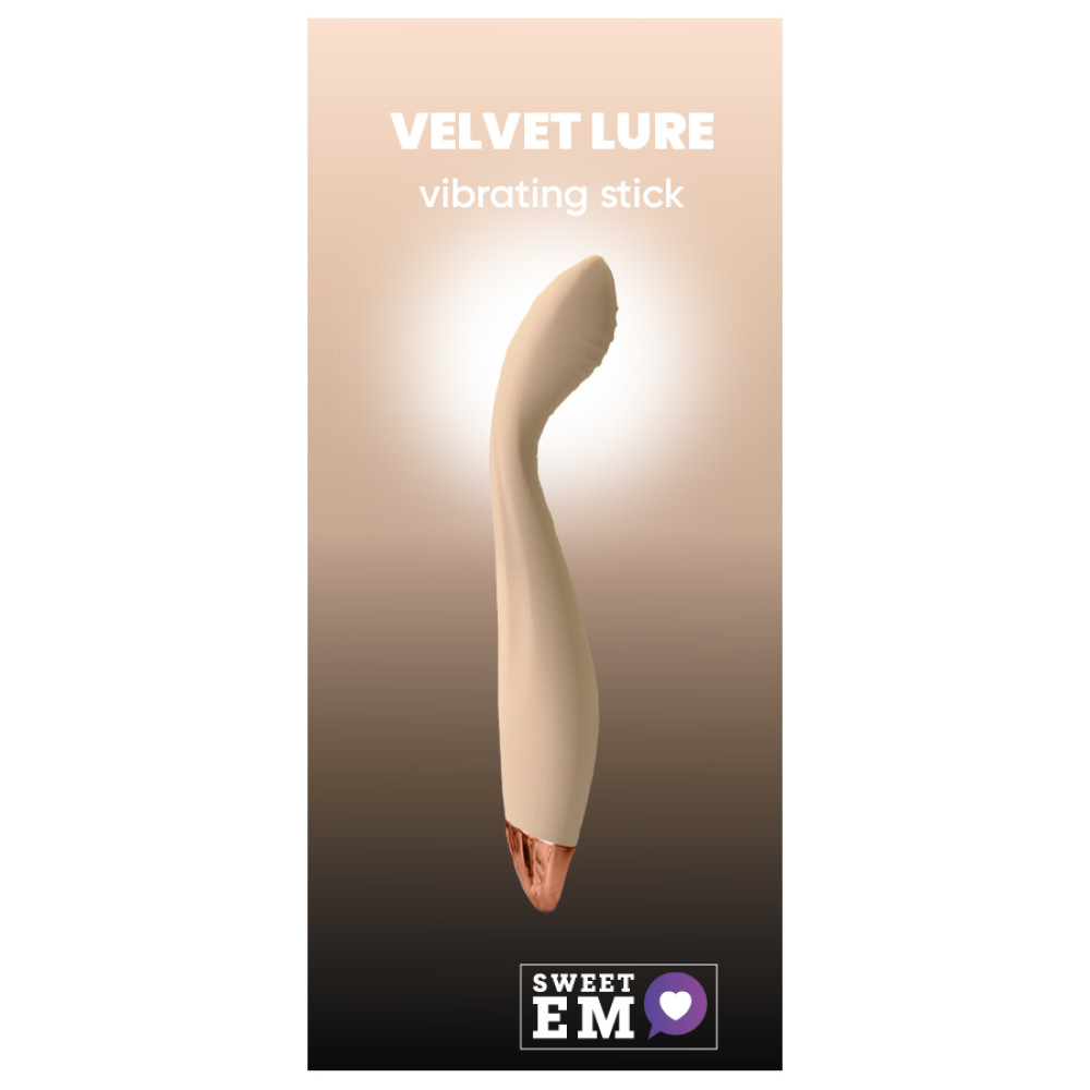 Вибратор для точки G Sweet Em Vibrating Stick желтый, 18.5 х 3 см фото №0 — секс игрушки: Украина, NO TABOO