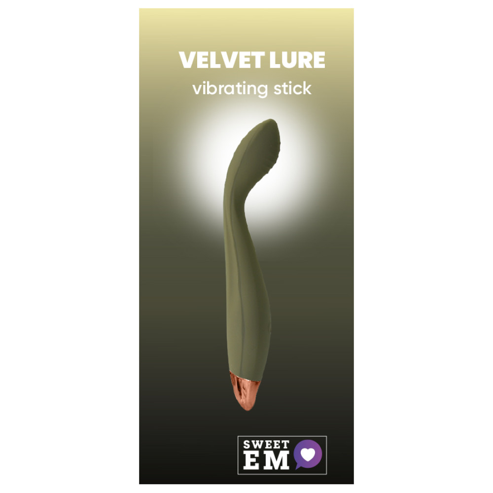 Вибратор для точки G Sweet Em Vibrating Stick зеленый, 18.5 х 3 см фото №0 — секс игрушки: Украина, NO TABOO