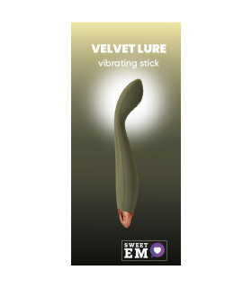 Вибратор для точки G Sweet Em Vibrating Stick зеленый, 18.5 х 3 см - No Taboo