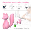 Минивибратор для клитора Every Night Toys Doris в форме лисички, светло-розовый, 8 х 3.5 см фото №5 — секс игрушки: Украина, NO TABOO