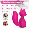 Минивибратор для клитора Every Night Toys Doris в форме лисички, розовый, 8 х 3.5 см фото №2 — секс игрушки: Украина, NO TABOO