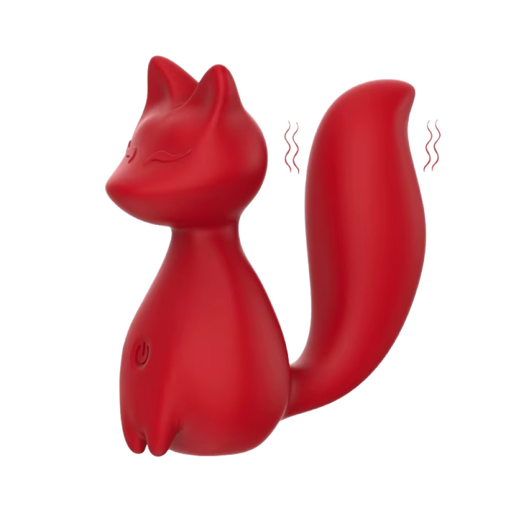 Мінівібратор для клітора Every Night Toys Doris у формі лисички, червоний, 8 х 3.5 см фото №0 — секс іграшки: Україна, NO TABOO