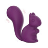 Минивибратор для клитора Every Night Toys Debbie в форме белочки, фиолетовый, 7.2 х 3 см фото №1 — секс игрушки: Украина, NO TABOO