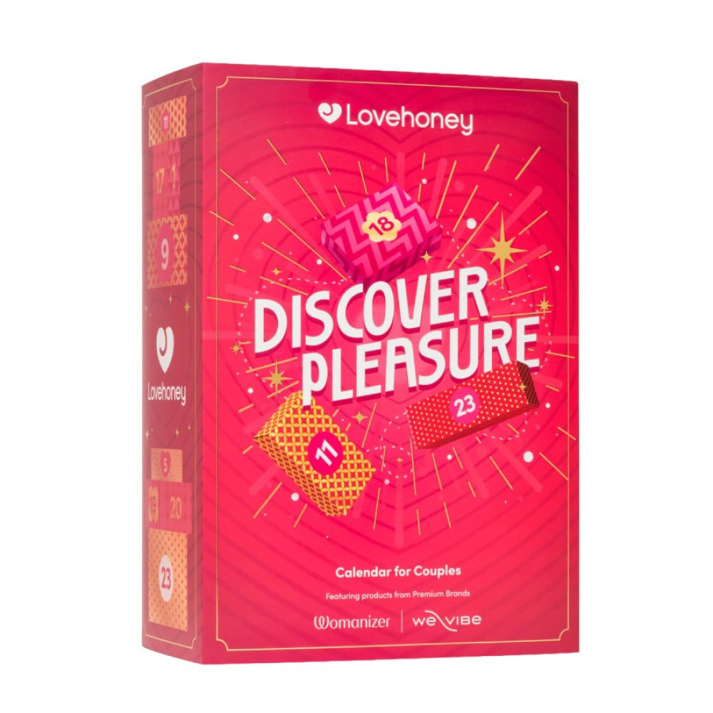 Адвент-календар для пар на 24 дні Lovehoney X Womanizer X We-Vibe Couple’s Advent Calendar 2025, 24 предмети фото №0 — секс игрушки: Украина, NO TABOO